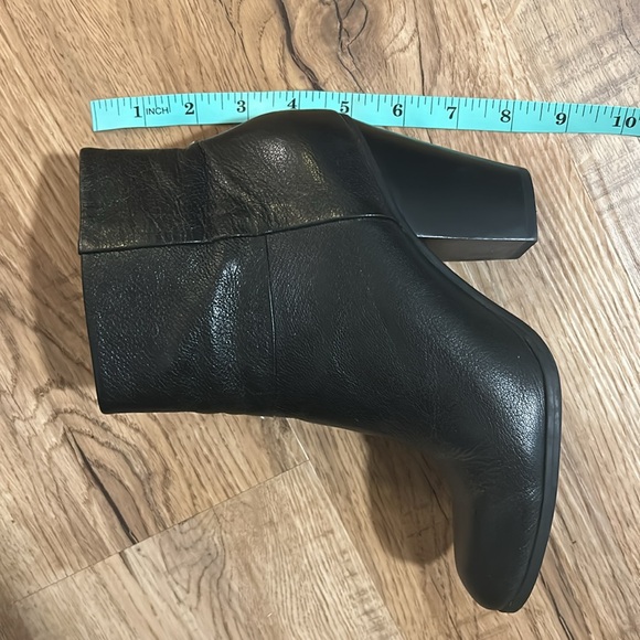Nine West Black Leather Ankle Boots - Picture 6 of 6
